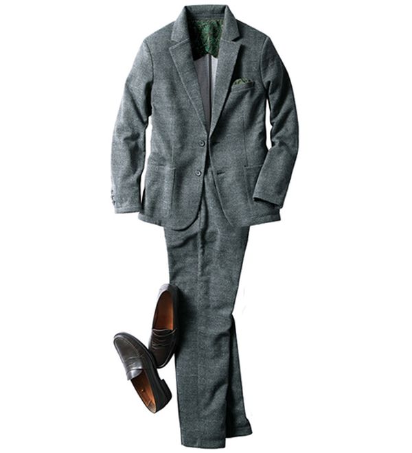 「お洒落に決まるウール調スラックス（メンズスラックス）」｜詳細画像