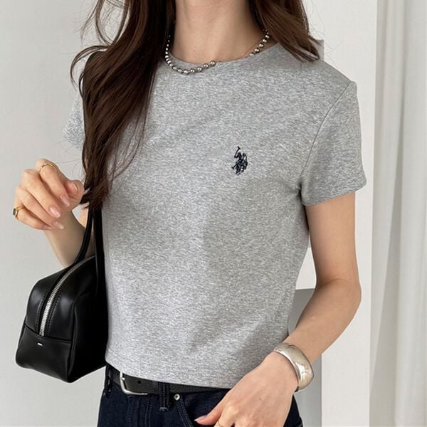 GeeRA（ジーラ）の「【ＵＳ．ＰＯＬＯ．ＡＳＳＮ】汗染み防止ミニＴシャツ（Tシャツ）」｜詳細画像