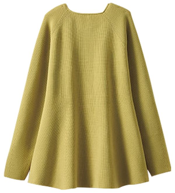 BELLUNA（ベルーナ）の「上品スポンディッシュニットペプラムカーディガン（ニットカーディガン）」｜詳細画像