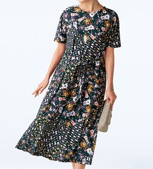 BELLUNA（ベルーナ）の「＜トランスファーテックス＞プリントワンピース（プリントワンピース）」｜詳細画像