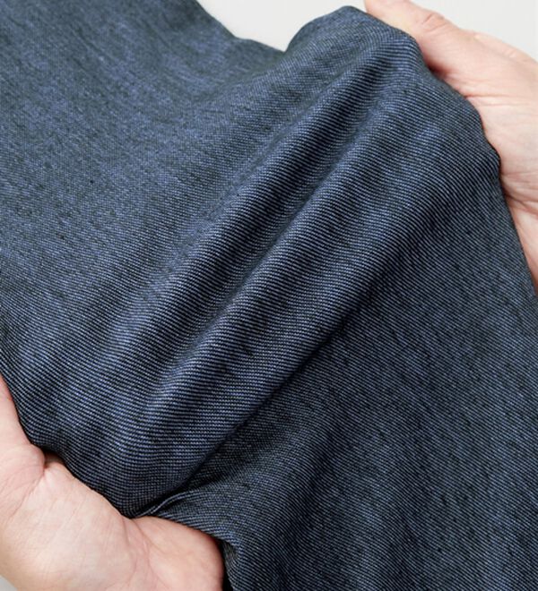 「刺繍デニム調ストレッチパンツ（テーパードパンツ）」｜詳細画像