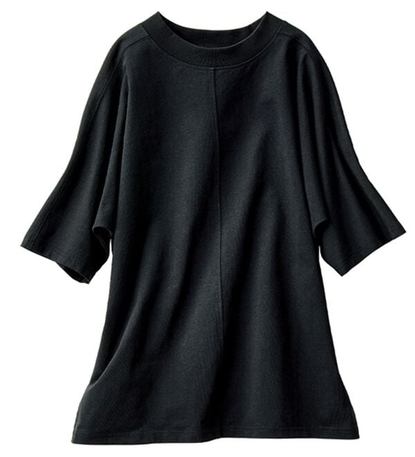 ルフラン（ルフラン）の「【４色組】機能付コットン天竺ドルマントップス（Tシャツ）」｜詳細画像