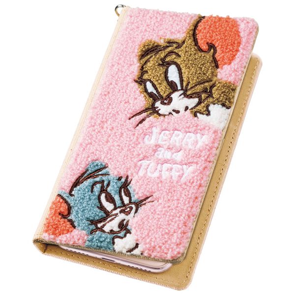 BELLUNA（ベルーナ）の「＜トム＆ジェリー＞サガラ刺繍汎用スマホケース（その他ファッション小物）」｜詳細画像