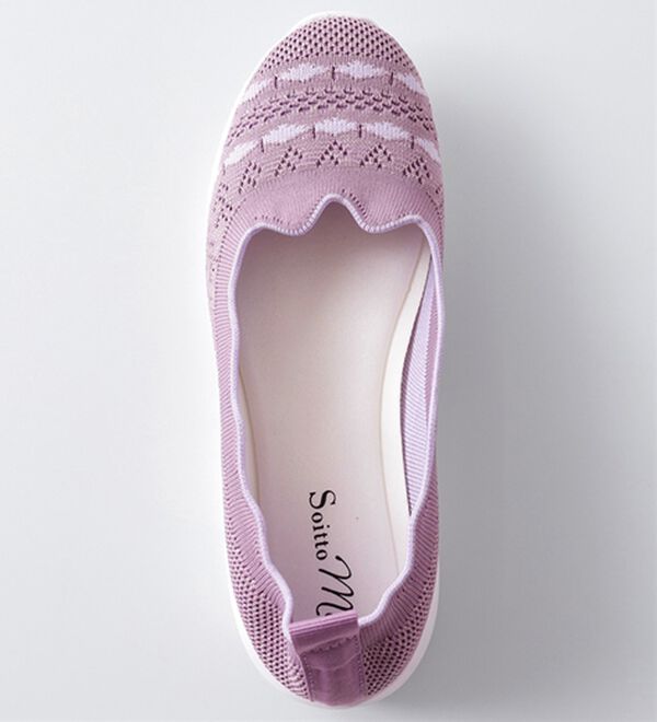 BELLUNA（ベルーナ）の「＜Ｓｏｉｔｔｏ　Ｍｅ＞洗えるニットパンプス（パンプス）」｜詳細画像