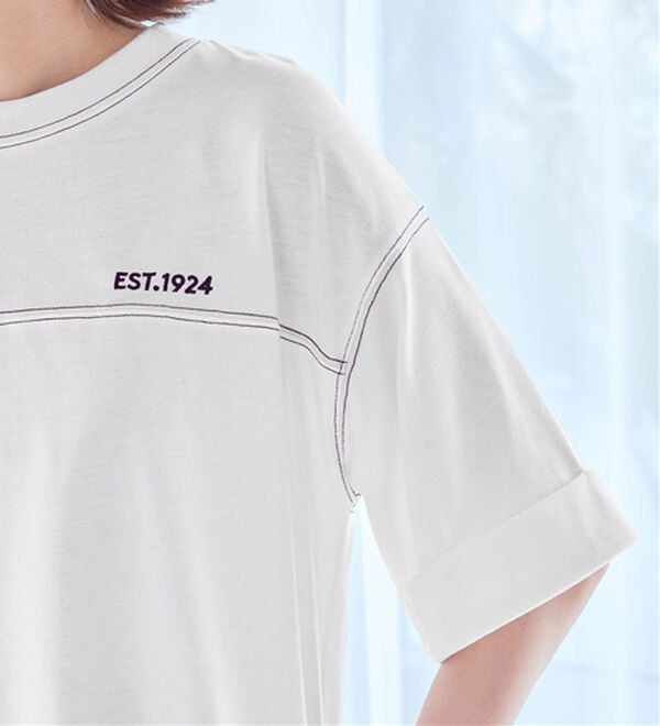 Viola e Viola（ヴィオラ エ ヴィオラ）の「【アンブロ】ビッグシルエットＴシャツ（Tシャツ）」｜詳細画像