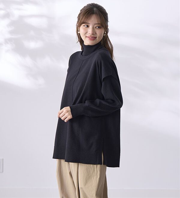 BELLUNA（ベルーナ）の「着回し自在！ニットベストアンサンブル（アンサンブル）」｜詳細画像