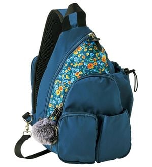 BELLUNA（ベルーナ）の「気がきく小回り優秀ボディバッグ（リュック）」｜ネイビー(ポケット取り外し不可)