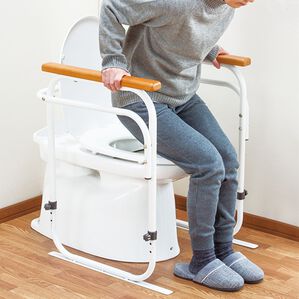 「洋式トイレ据え置き用アーム（その他トイレ用品）」｜1