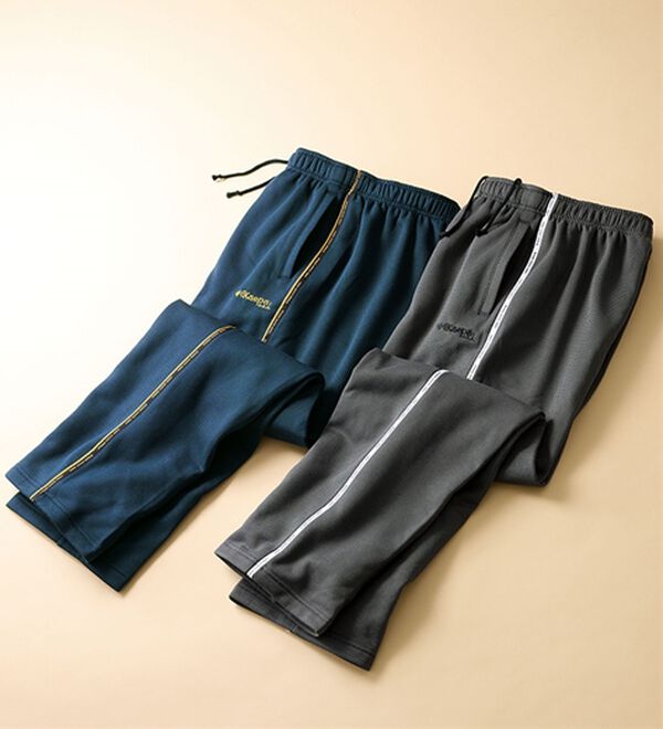 「＜ケイパ＞こだわり素材暖かジャージパンツ（メンズイージーパンツ）」｜詳細画像