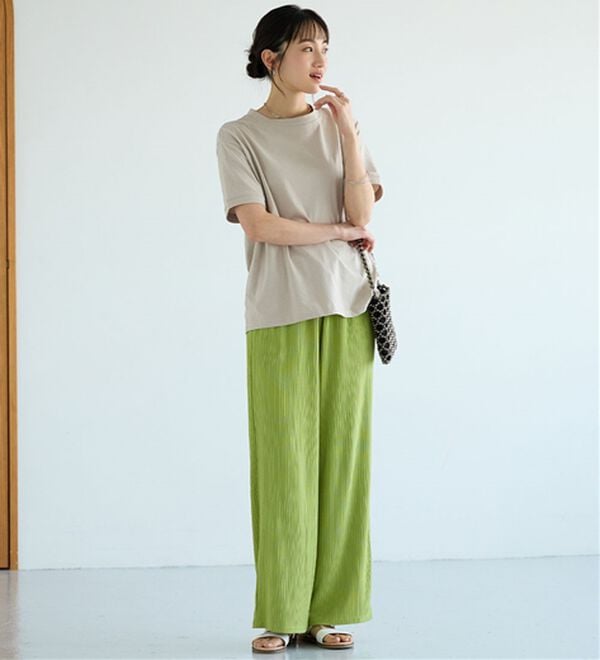 BELLUNA（ベルーナ）の「ヒンヤリ！綿１００％大人顔サマ見えＴシャツ（Tシャツ）」｜詳細画像