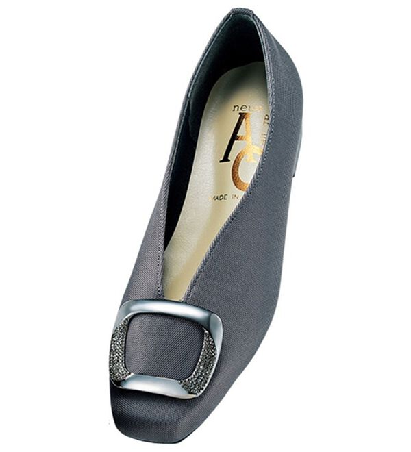 BELLUNA（ベルーナ）の「＜日本製＞美ラインエレガントパンプス（パンプス）」｜グレー