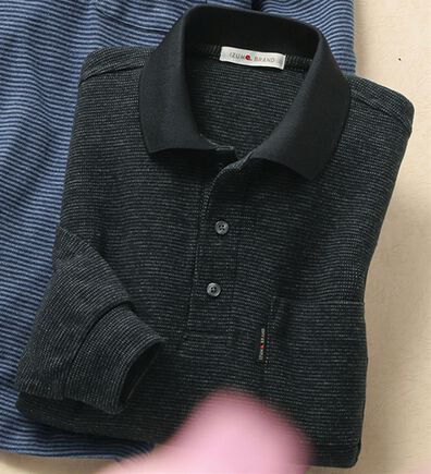 「日本製カシミヤタッチの大人ポロシャツ（メンズポロシャツ）」