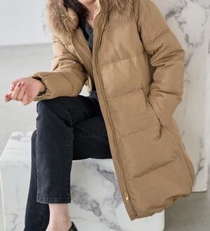 リアルファー付ダウンコート - ベルーナ【公式】