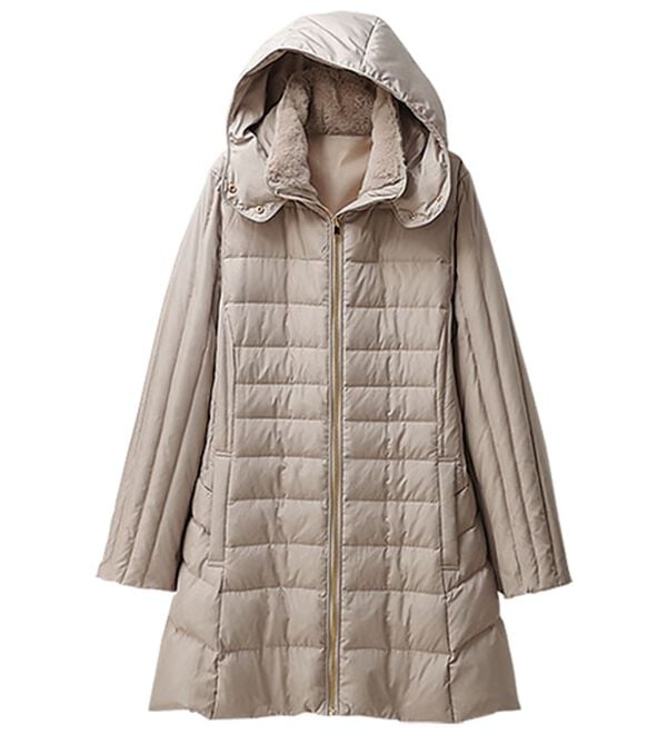 BELLUNA（ベルーナ）の「細見え！フレンチダウン使いロング丈コート（ロングコート）」｜詳細画像