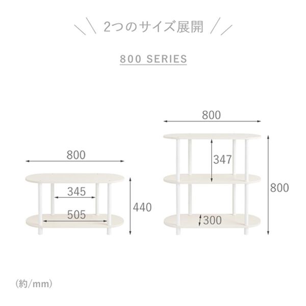 iellio（イエリオ）の「Ｒｏｏｍｎｈｏｍｅモノ組立式棚＜オープンラック・収納棚・オープンシェルフ・ラック・韓国インテリア＞（リビング収納）」｜詳細画像