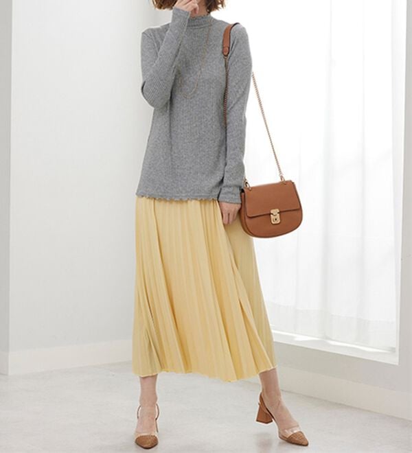 BELLUNA（ベルーナ）の「ラメ入りメローデザインプルオーバー（カットソー）」｜詳細画像