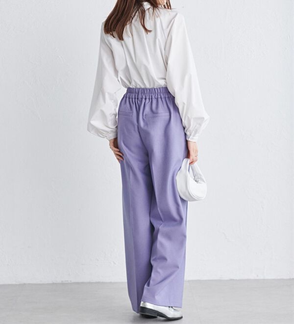 RANAN（ラナン）の「ボリュームボウタイブラウス（ブラウス）」｜詳細画像