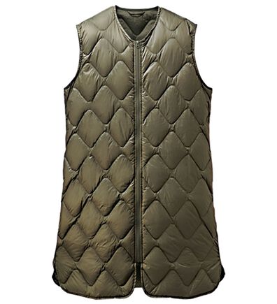 BELLUNA（ベルーナ）の「洗える！軽量ダウンロングベスト（ポーチ付）（ベスト）」