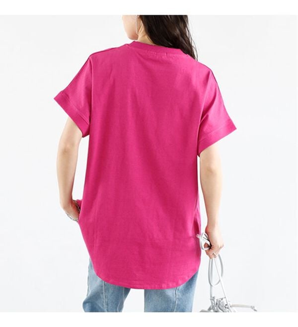 GeeRA（ジーラ）の「【新色追加】【ＵＳ．ＰＯＬＯ．ＡＳＳＮ】綿100％フレンチスリーブＴシャツ（Tシャツ）」｜詳細画像