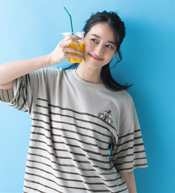 「＜Ｄｉｓｎｅｙ＞綿混素材ゆるっとＴシャツ（カットソー）」｜詳細画像