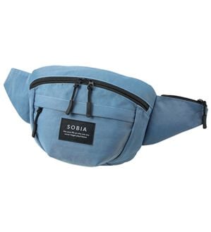 BELLUNA（ベルーナ）の「必要な物だけ収納ウエストボディバッグ（リュック）」｜ブルー