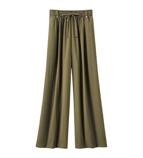 BELLUNA（ベルーナ）の「サラリ快適！ビンテージ調ワイドパンツ（ワイドパンツ・ガウチョ）」｜詳細画像