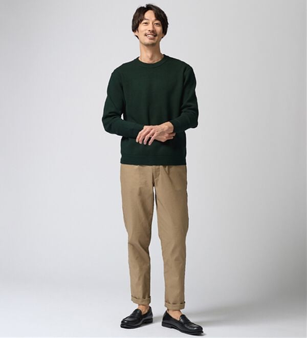 REMEN'S（リメンズ）の「【洗える】やわらかタッチクルーネックセーター（メンズニット・セーター）」｜詳細画像