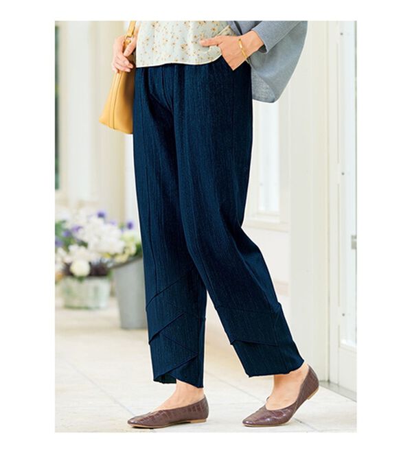 ルフラン（ルフラン）の「【２本組】裾重ねデザインゆったりパンツ（その他パンツ）」｜詳細画像