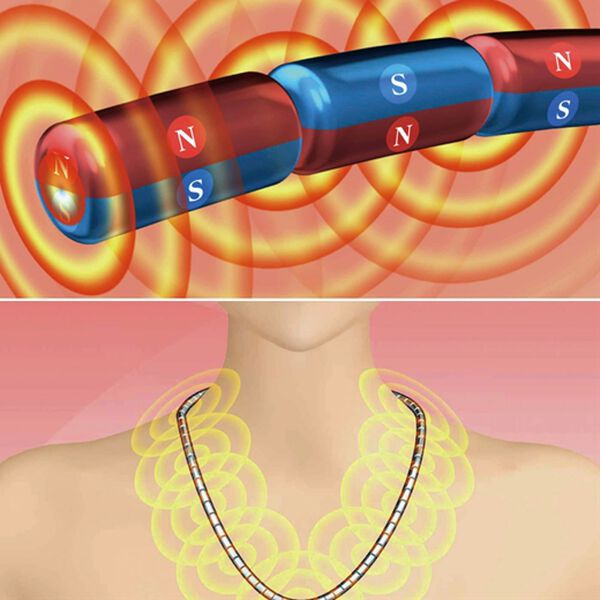 「磁気ネックレス　大人の癒し（その他美容・健康機器）」｜詳細画像