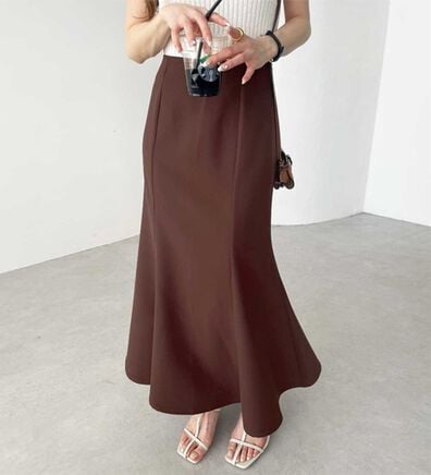 GeeRA（ジーラ）の「ストレッチマーメイドスカート（ロングスカート）」