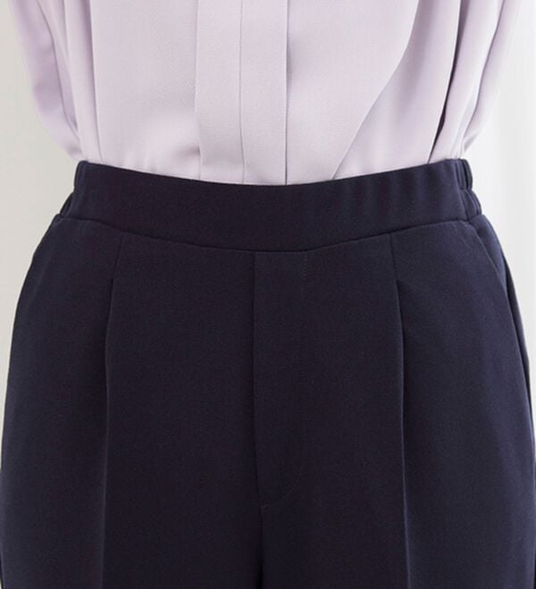 BELLUNA（ベルーナ）の「＜セレモニースタイル＞ジョーゼット素材ワイドパンツ（ワイドパンツ・ガウチョ）」｜詳細画像