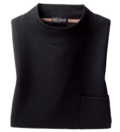 「肌側しっとりなめらか吸湿発熱ハイネック（メンズＴシャツ）」