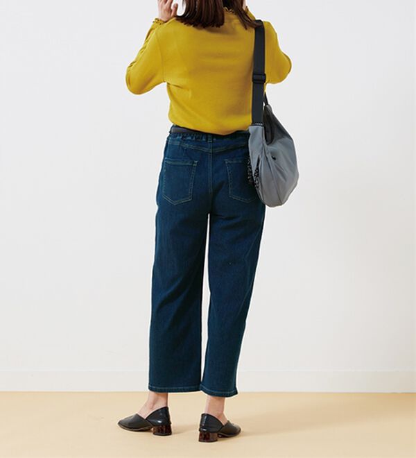 BELLUNA（ベルーナ）の「バルーンシルエットデニムパンツ（ワイドパンツ・ガウチョ）」｜詳細画像
