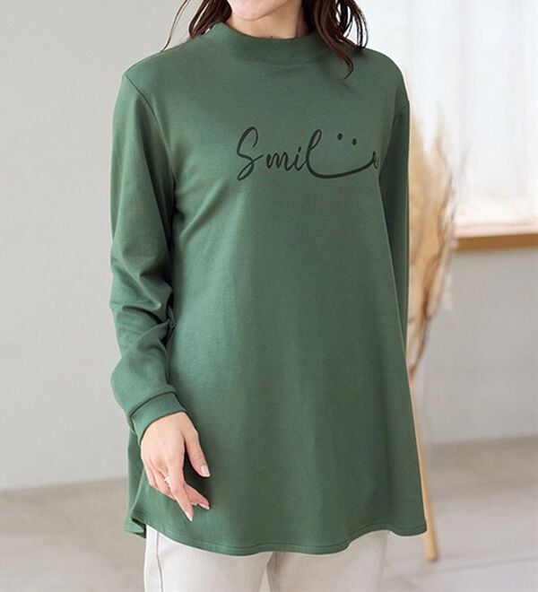 BELLUNA（ベルーナ）の「【メルティポンチ】プリントチュニック（チュニック）」｜詳細画像