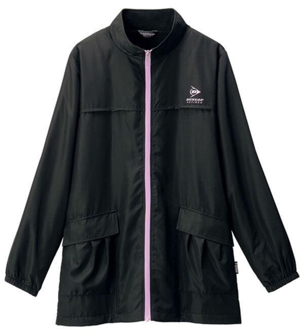 ルフラン（ルフラン）の「【ダンロップリファインド】嬉しい機能付！裏フリースブルゾン（ブルゾン）」｜黒