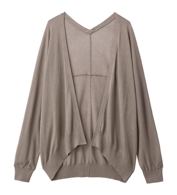 GeeRA（ジーラ）の「【冷房対策に】ひんやりUV対策！ドルマンカーディガン（ニットカーディガン）」｜詳細画像