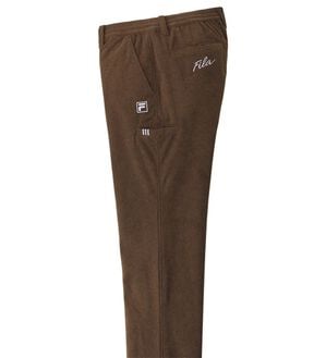 「＜フィラ＞コーデュロイウエストイージーパンツ（メンズフルレングスパンツ）」｜ダークブラウン