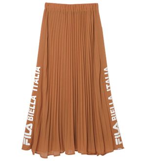 RANAN（ラナン）の「＜ＦＩＬＡ＞シフォンプリーツスカート（ロングスカート）」｜テラコッタ