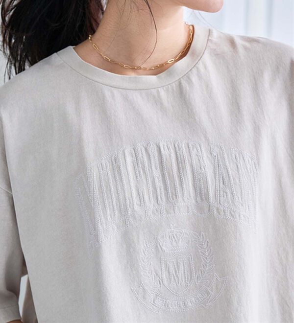 RANAN（ラナン）の「ヴィンテージライクロゴTシャツ（カットソー）」｜詳細画像