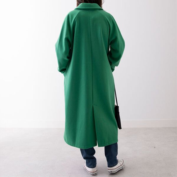 BELLUNA（ベルーナ）の「ウール調ステンカラーロングコート（ロングコート）」｜詳細画像