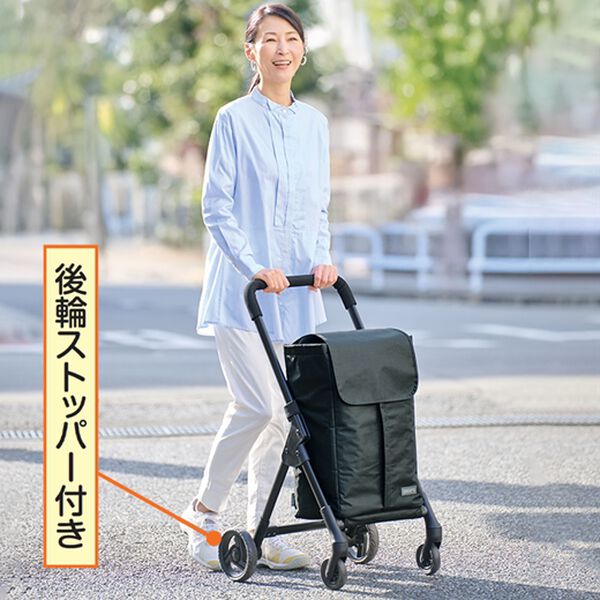 「前押しタイプ４輪カート（その他日用品・趣味雑貨）」｜詳細画像