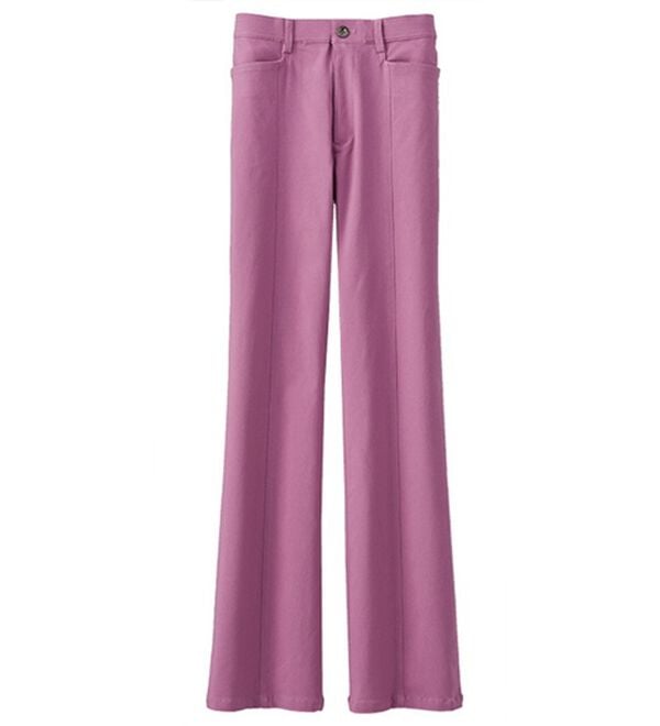 BELLUNA（ベルーナ）の「ウルトラ美脚ストレッチパンツ（フルレングスパンツ）」｜フューシャピンク