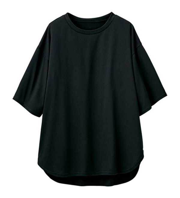 GeeRA（ジーラ）の「プリントチュニックＴシャツ（カットソー）」｜詳細画像