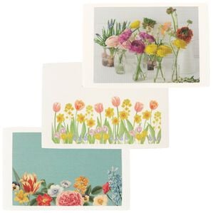 「ドイツのフキン花柄３種セット（その他キッチン用品）」｜1