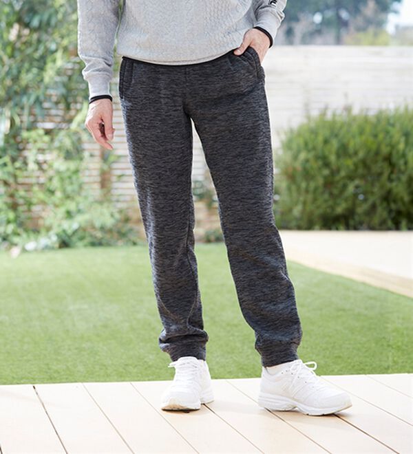 「裏起毛ジョガーパンツ（メンズフルレングスパンツ）」｜詳細画像