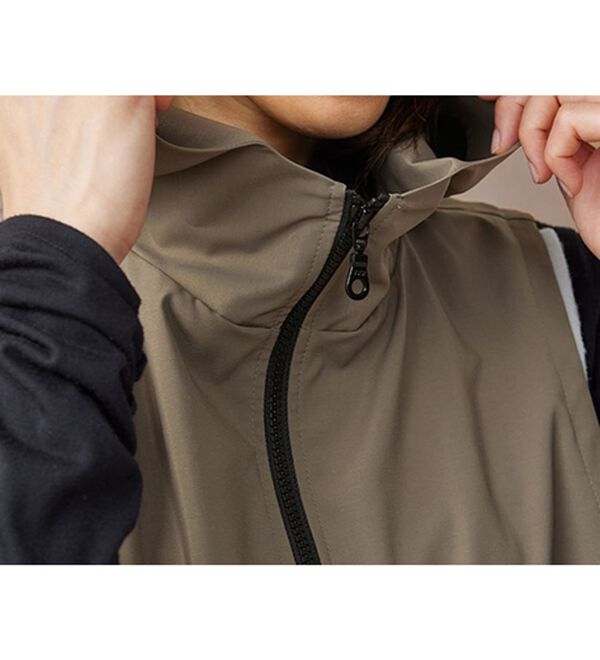 BELLUNA（ベルーナ）の「配色切替サイドボタン使いロングベスト（ベスト）」｜詳細画像