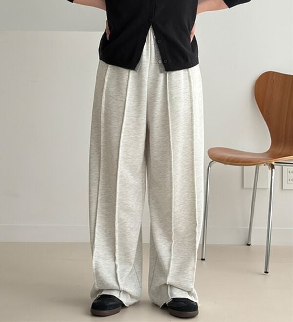 GeeRA（ジーラ）の「フロントラインスウェットパンツ（フルレングスパンツ）」｜オートミール
