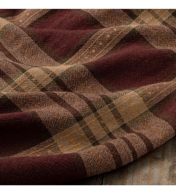 Viola e Viola（ヴィオラ エ ヴィオラ）の「ふんわりタックチェックミモレスカート（ロングスカート）」｜詳細画像