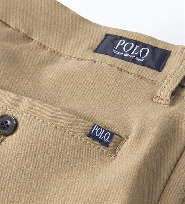 「【２本組】＜ポロ・ビーシーエス＞紳士の１６０％ストレッチチノパンツ（メンズフルレングスパンツ）」｜詳細画像