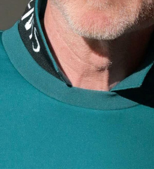 「＜トランスコンチネンツゴルフ＞伸感覚！技ありポロトレーナー（メンズトレーナー）」｜詳細画像